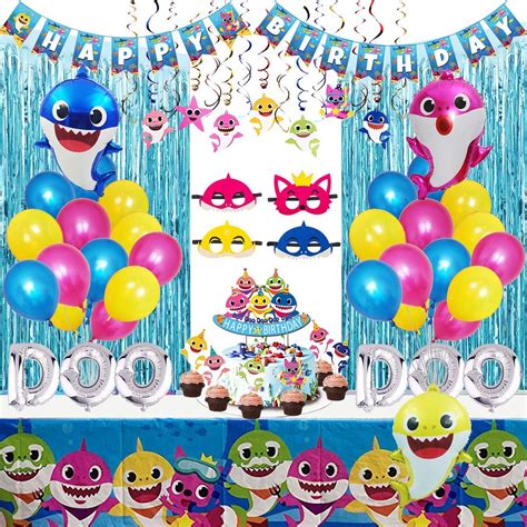 Top 10 Baby Shark Birthday Supplies - Home Previews