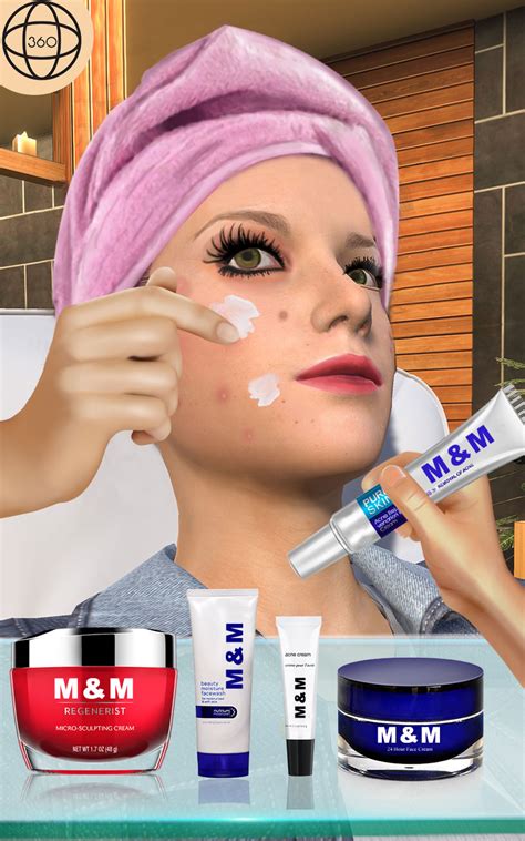 Face Makeup & Beauty Spa Salon Makeover Games 3D: face spa mask apply ...