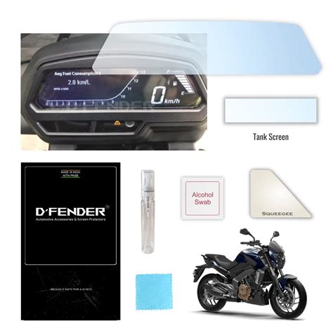 D'FENDER Pro P.P.F. Protector Compatible for Bajaj Dominar 400/Dominar ...
