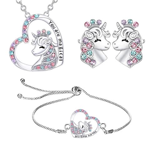 SET Necklace, Earrings (BRACELET AS A GIFT)