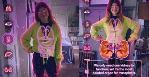 Snapchat Filter Shows You Your Organs That Can Be Donated To Save Lives