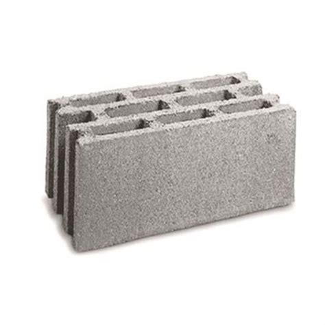 BIM objects - Free download! BK 25P - concrete blocks - smooth finish ...