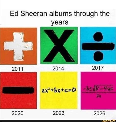 Ed Sheeran albums through the years 2020 2023 2026 - ) | Ed sheeran ...