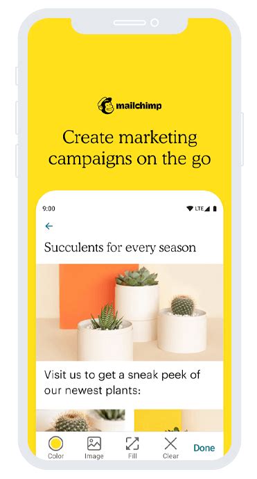 MailChimp App 的图像结果