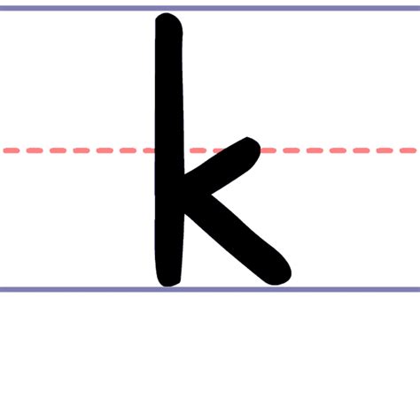Lowercase K