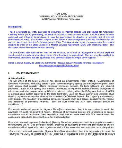 Image result for Internal Control Policy Examples