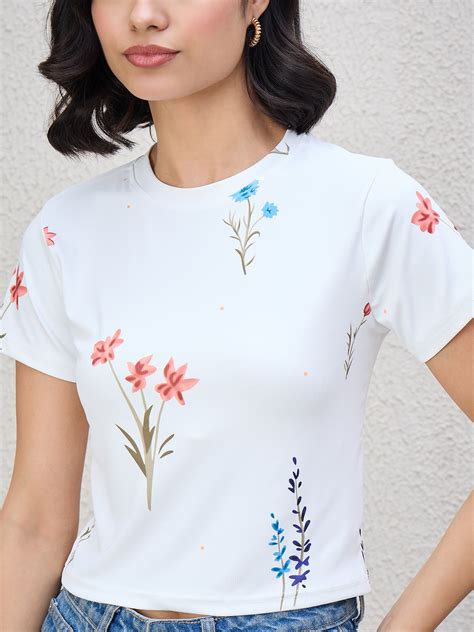 TULIP CROPPED T-SHIRT