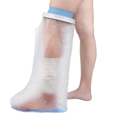 DNEOUXI Waterproof Cast Covers for Shower Leg Adult, Cast Cover for Leg ...