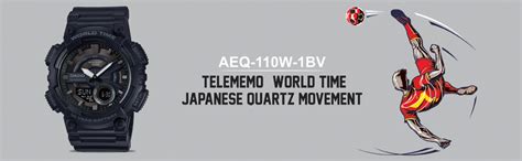 Casio Youth Series Analog-Digital Black Dial Men's Watch - AEQ-110W ...