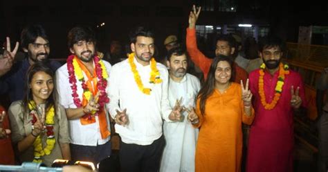 Delhi University Students’ Union results: ABVP wins president, vice ...