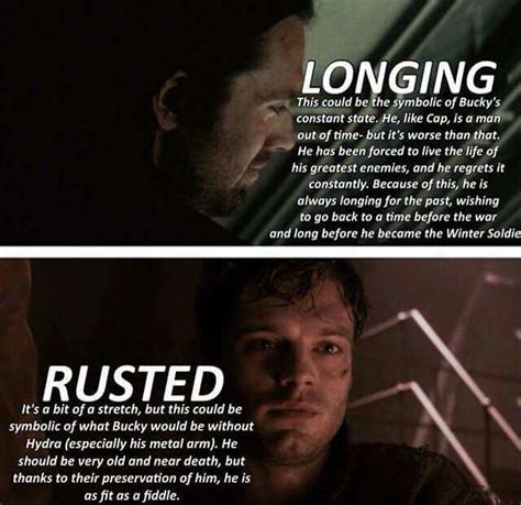 All Bucky's trigger words have meaning. Think about it. Freight car ...