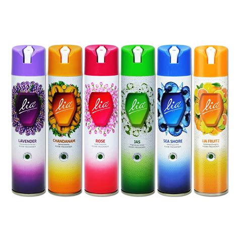 Lia Home Air Freshener Combo Pack 160 Grams each with Chandanam, Jas ...