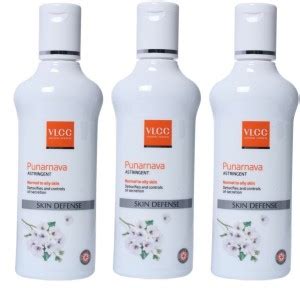 VLCC Natural Sciences Skin Defense Punarnava Astringent (Pack of 3) Men ...