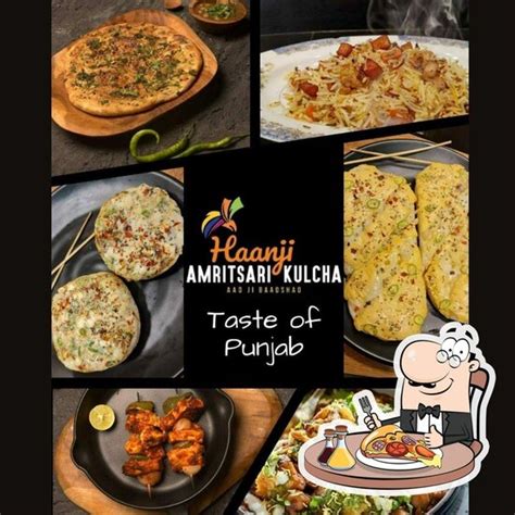 Menu at Haanji Amritsari Kulchas, Bharuch