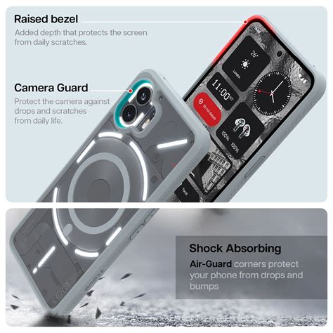 Buy Nothing Phone 2 Back Cover Case (Magsafe Support)| Mag X - Gray
