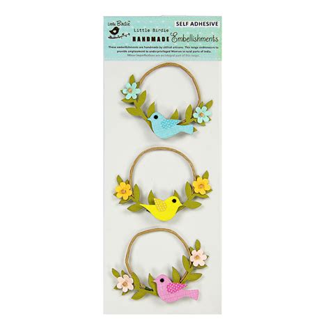 Self Adhesive Stickers Birds & Blooms – Itsy Bitsy