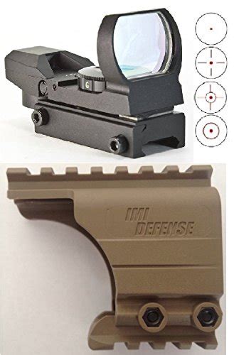 Buy Ultimate Arms Gear IMI Defense Rail Tan Reticle Red Dot Open Reflex ...