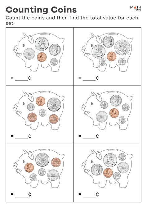 Money Math Worksheets 的图像结果
