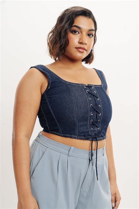 Denim Tops for Women: Buy Jean Tops & Denim Tops for Ladies