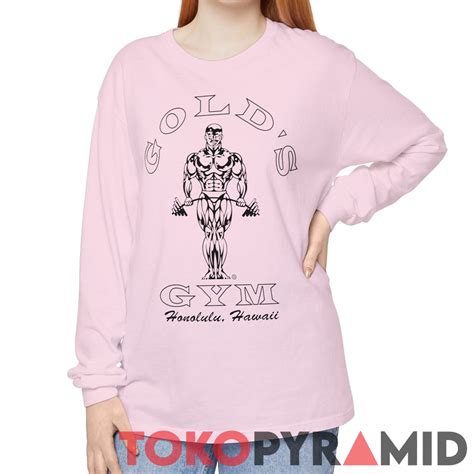 Vintage Golds Gym Bodybuilding Honolulu Hawaii Shirt - TokoPyramid