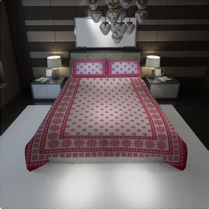 Mona Creation 250 TC Cotton Double Printed Flat Bedsheet - Buy Mona ...