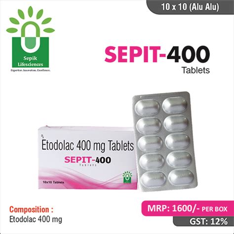 SEPIT-400 Tablets Sepik Life Sciences