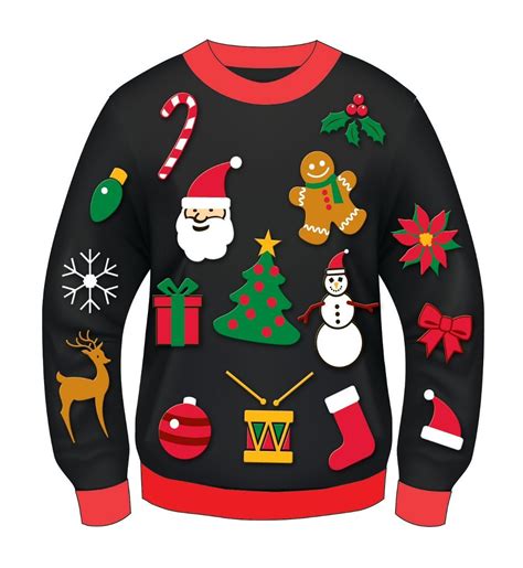 Ugly Christmas Sweaters Clipart