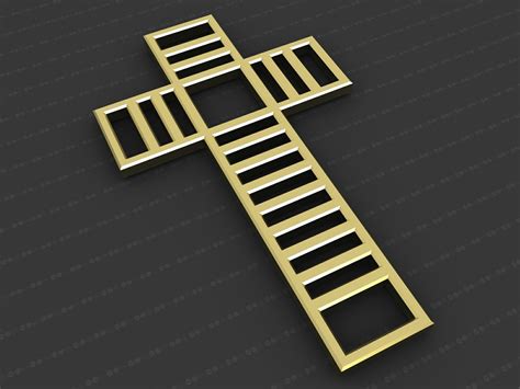 3D Cross Model - TurboSquid 1474765