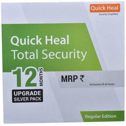 QUICK HEAL Total Security 1.0 User 1 Year (Renewal) - Buy QUICK HEAL ...