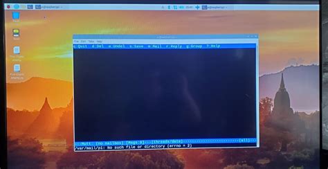 Raspberry Pi SendEmail 的图像结果