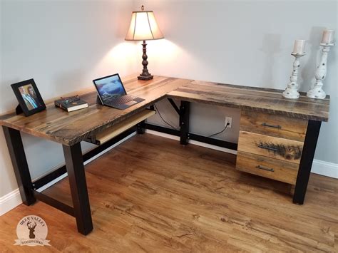 Image result for Wood Computer Desk