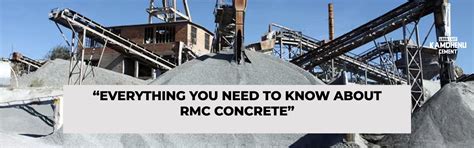 Everything You Need to Know About RMC Concrete - Kamdhenu Cement