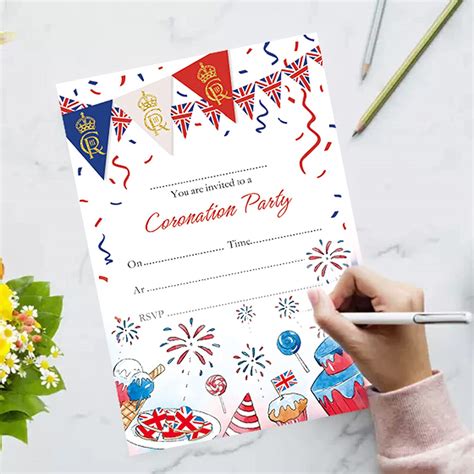 10pcs Kings Coronation Decorations Invitation,King | Ubuy India
