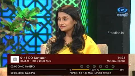 DD Sahyadri/DD Marathi on TV Channel Number 23 | Freedish