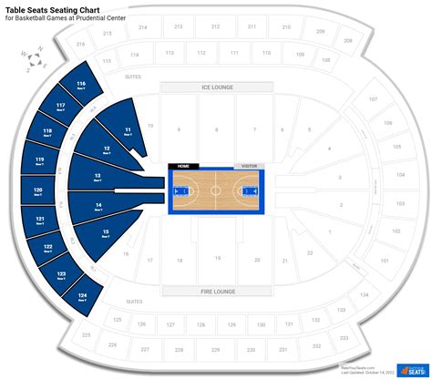 Prudential Center Seat Numbers Chart Visit Prudential Center