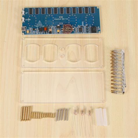 Buy KAITLYN Diy In12 In-12 Nixie Tube Pcba Kit Digital Clock Beautiful ...