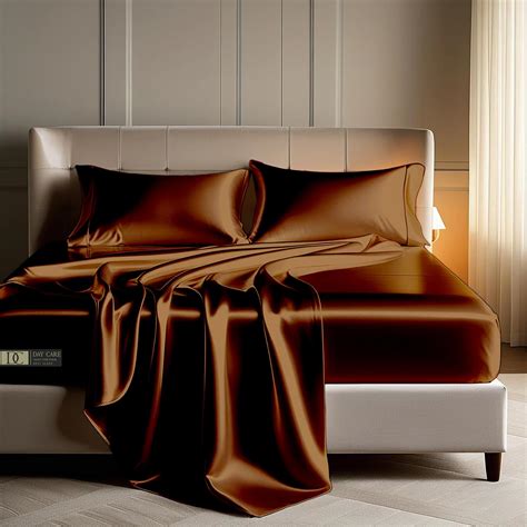 Day Care® Premium Satin Bedsheet Single Bed with Pillow Covers ...