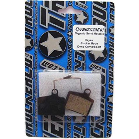 Truckerco Organic Semi Metallic Disc Brake Pads (For Hayes Stroker Ryde ...