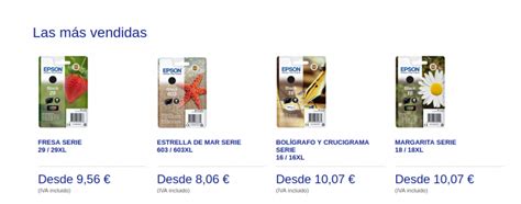 Impresoras Epson (En enero 2026) - A4toner ️