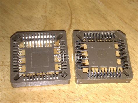 IC Test Socket PLCC44 IC Socket PLCC44 chip base transposon SMD test s ...