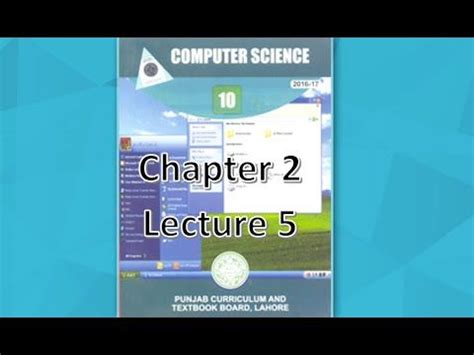 Image result for Computer Science 10 Chapter 1 New Book Lecture 2