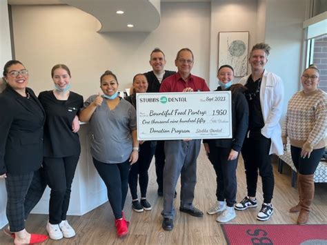 Stubbs Dental Makes a Difference with Bountiful Food Pantry