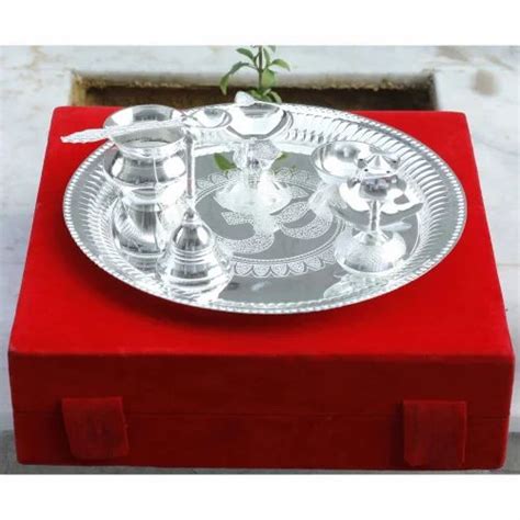 Pooja Thali - Silver Plated Dibbi Trader - Wholesaler / Distributor ...