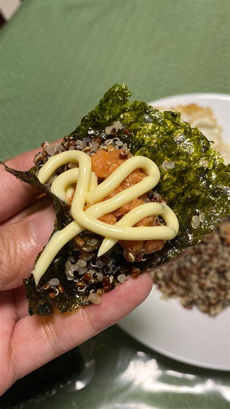 Used quinoa rice for this wrap : r/PangetPeroMasarap