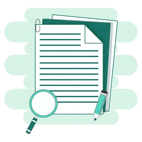 Document vector design | Premium Vector