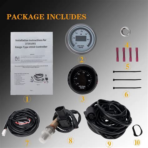Aem air fuel ratio gauge wiring 4100 - pilotdt