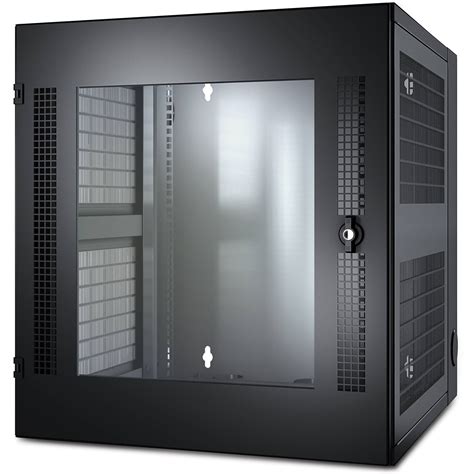 APC NetShelter WX 13U Wall Mount Rack Cabinet with Glass AR100