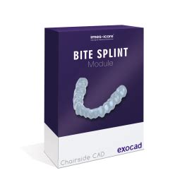 Bite splint module (exocad ChairsideCAD)