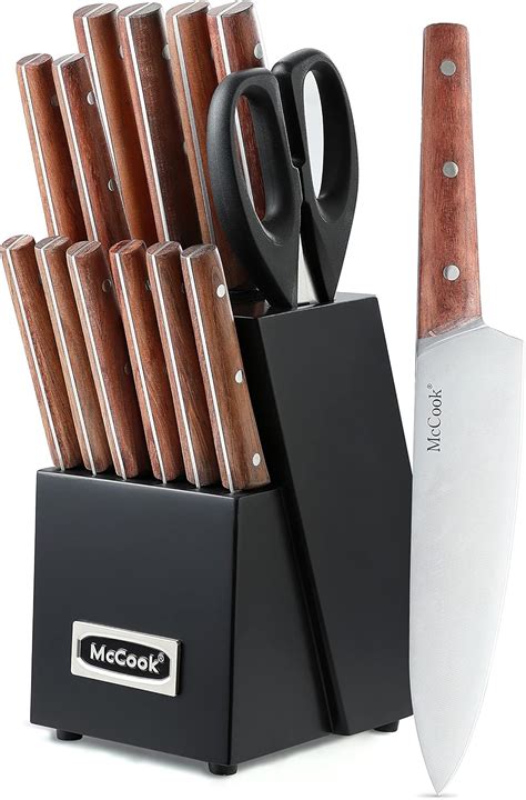McCook MC18 Knife Sets, Full Tang German Stainless India | Ubuy