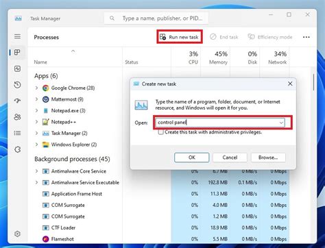 Image result for Accessing Control Panel Windows 11